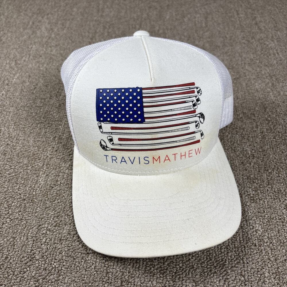 Travis Mathew Design Golf Baseball Cap Snap Back